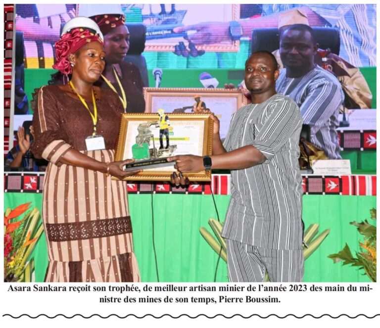 Azara Sankara : Une artisane minière qui repousse les limites de l’orpaillage