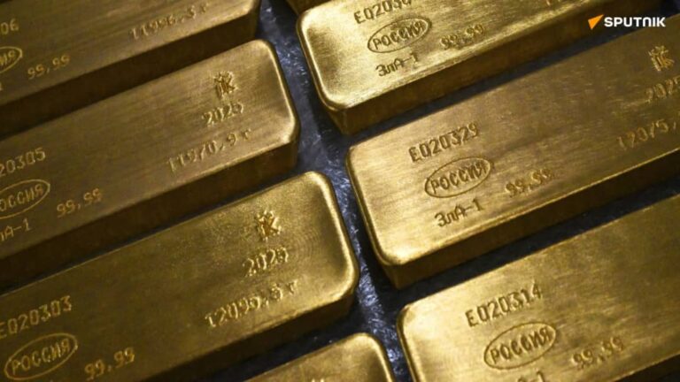 La Russie augmente ses réserves d’or de 44 % – ministre des Ressources naturelles