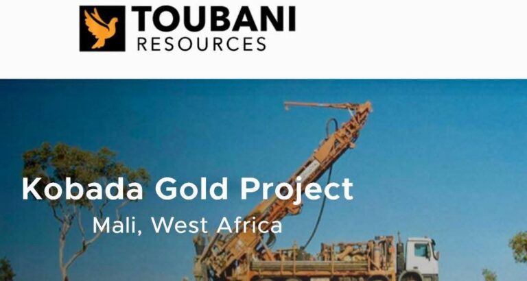 Mine de Kobada : l’État malien renouvelle sa confiance à Toubani Resources avec l’octroi du permis