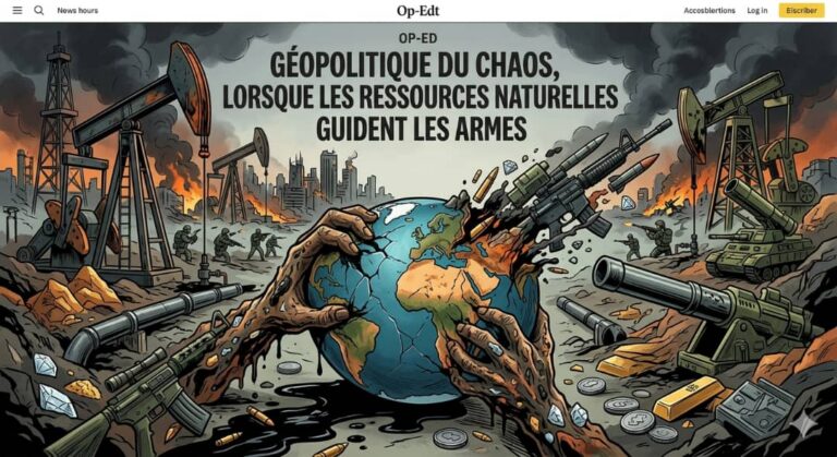 GEOPOLITIQUE DU CHAOS : Quand les ressources dictent la loi des armes